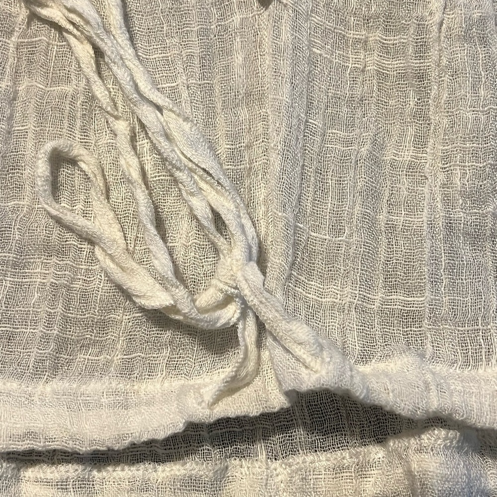 *NWT* Free People Cropped Muslin Top - Picture 4 of 10